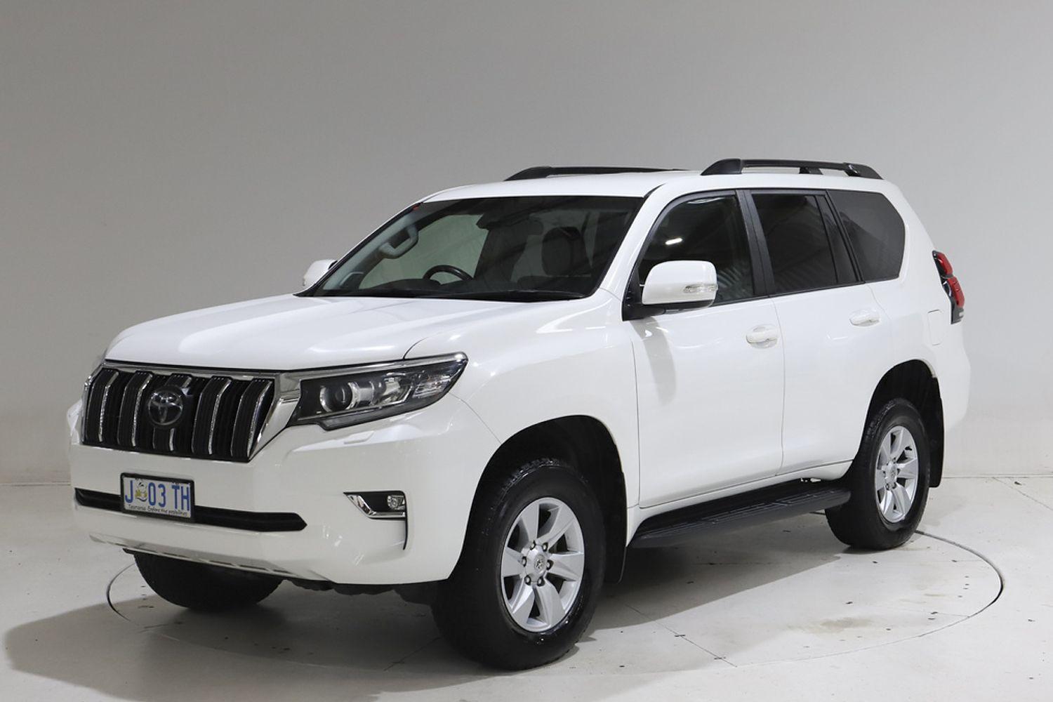 2021 Toyota Landcruiser Prado GXL in White