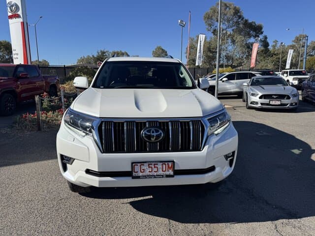 2021 Toyota Landcruiser Prado GXL in White
