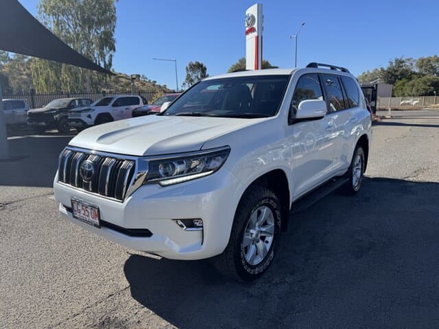 2021 Toyota Landcruiser Prado GXL in White