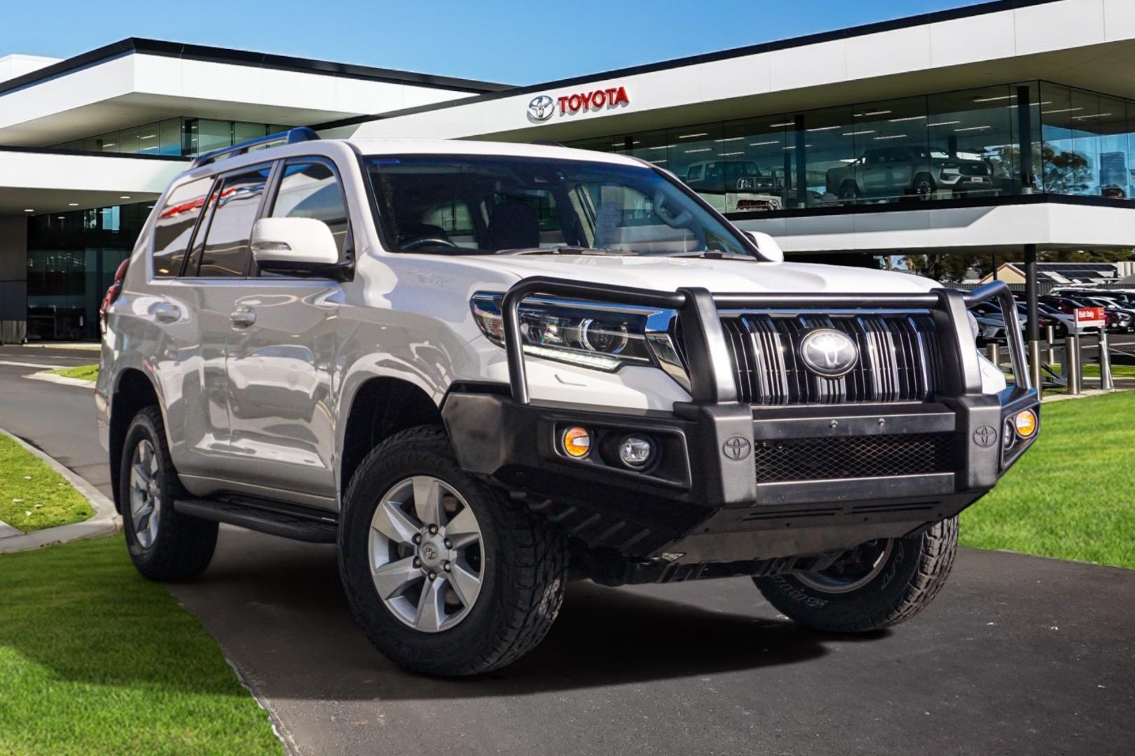 2021 Toyota Landcruiser Prado GXL in White