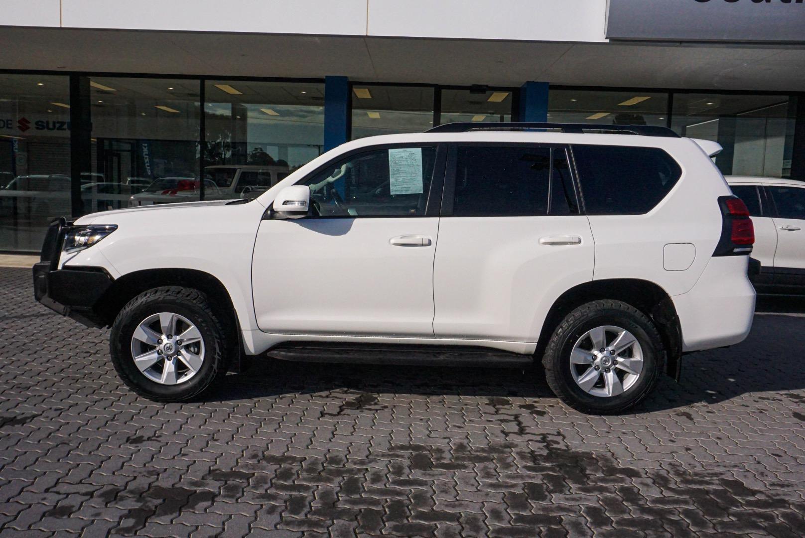 2021 Toyota Landcruiser Prado GXL in White