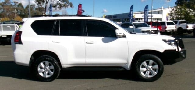 2021 Toyota Landcruiser Prado GXL in White