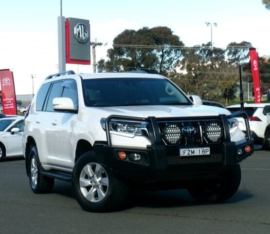 2021 Toyota Landcruiser Prado GXL in White