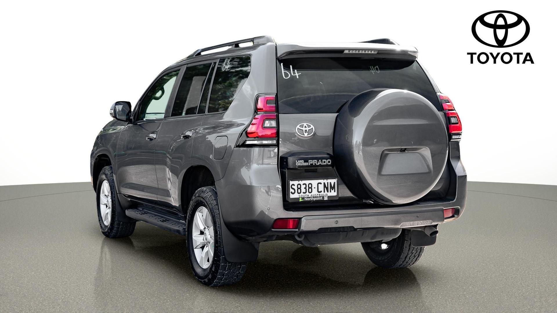 2021 Toyota Landcruiser Prado GXL in Silver