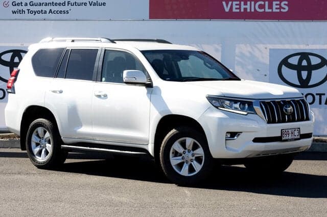 2023 Toyota Landcruiser Prado GXL in White