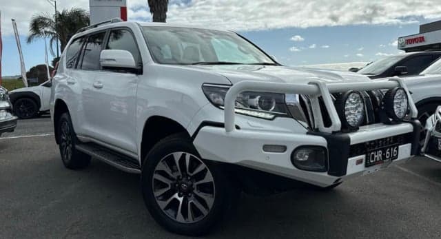 2023 Toyota Landcruiser Prado VX in White