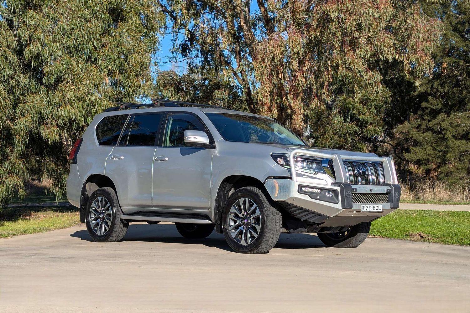 2023 Toyota Landcruiser Prado VX in Silver