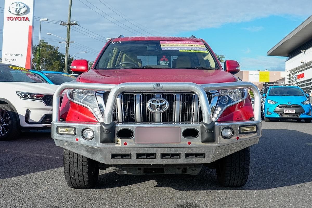 2015 Toyota Landcruiser Prado VX in Red