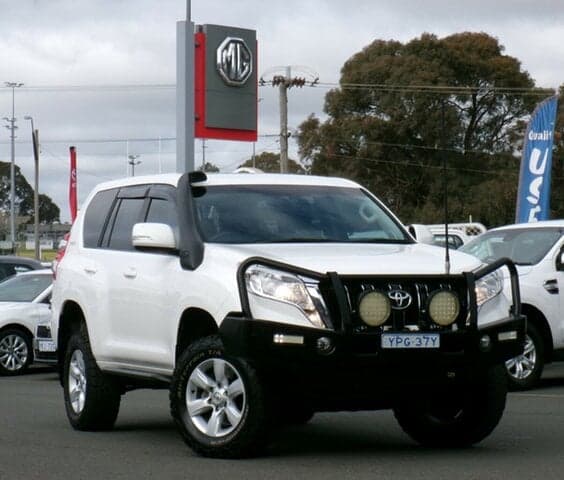 2016 Toyota Landcruiser Prado GXL in White