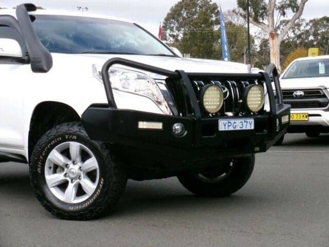 2016 Toyota Landcruiser Prado GXL in White