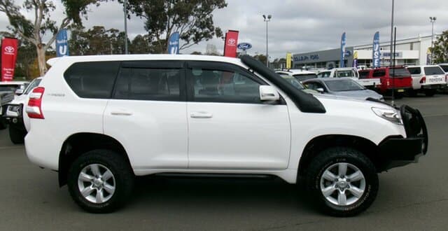 2016 Toyota Landcruiser Prado GXL in White