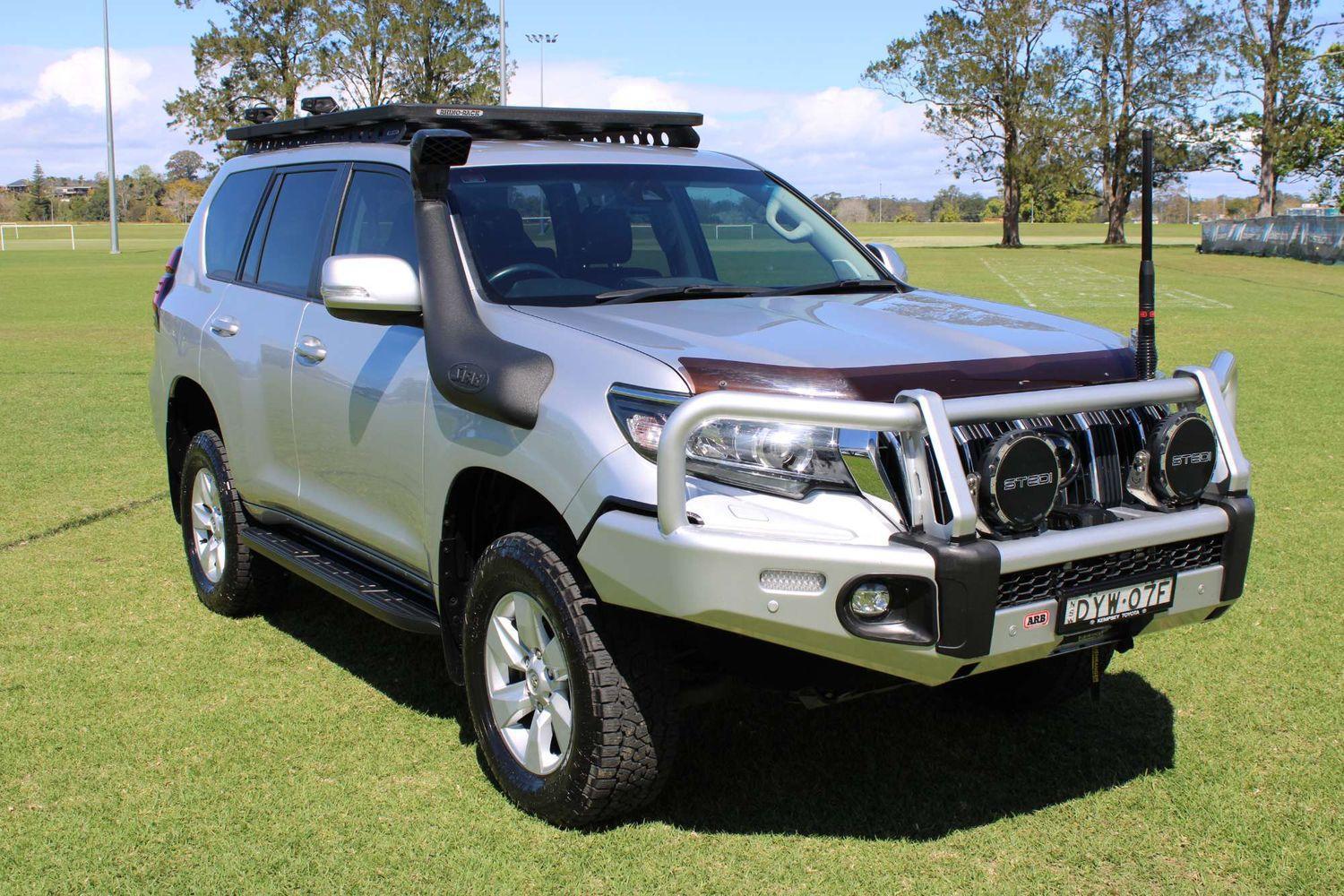 2018 Toyota Landcruiser Prado GXL in Silver