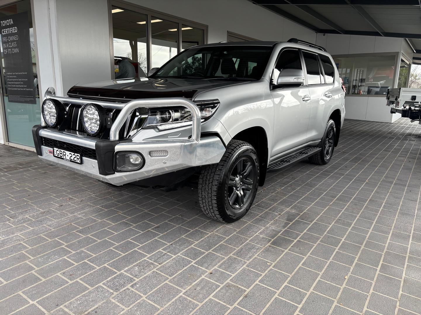 2018 Toyota Landcruiser Prado GXL in Silver