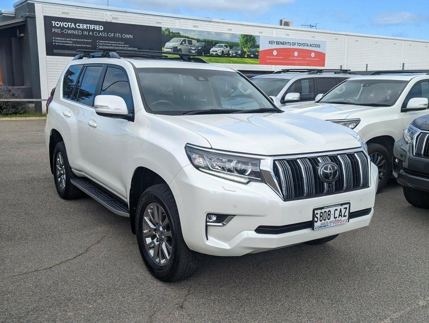 2019 Toyota Landcruiser Prado Kakadu in White