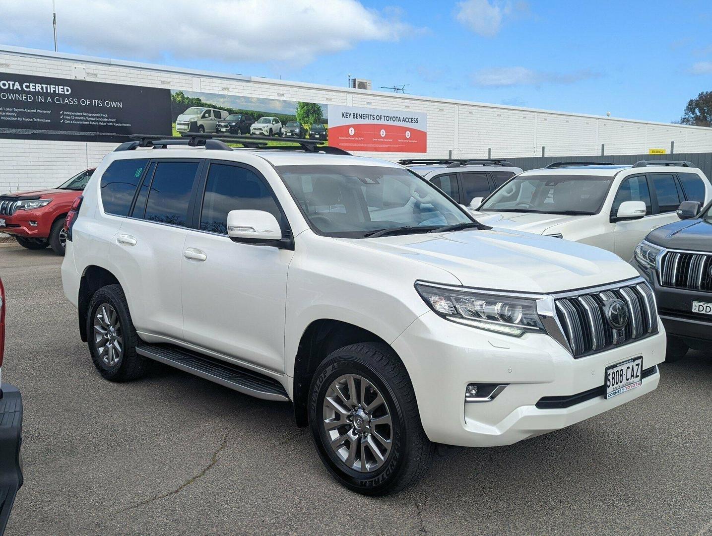 2019 Toyota Landcruiser Prado Kakadu in White