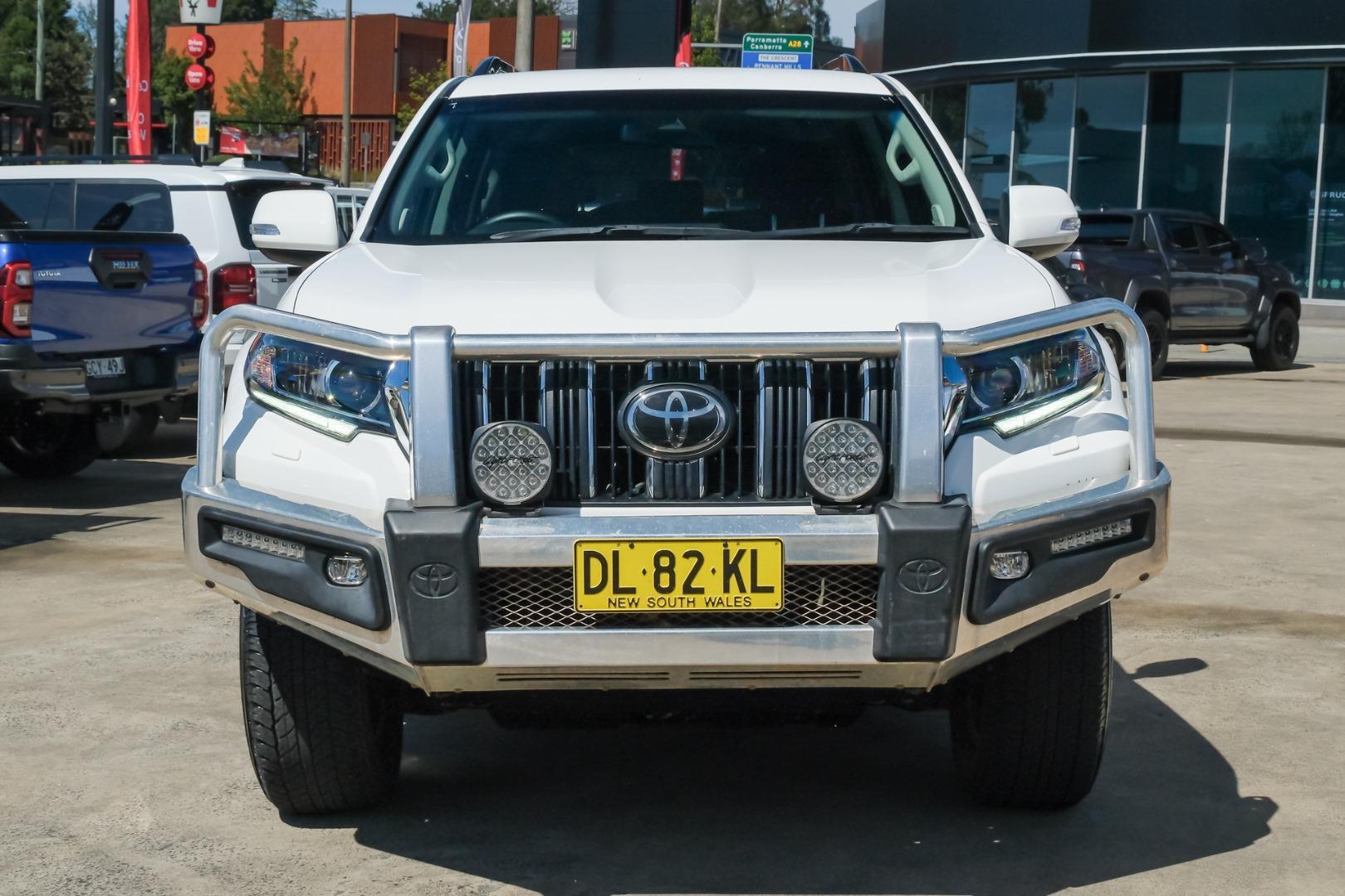 2019 Toyota Landcruiser Prado GXL in White