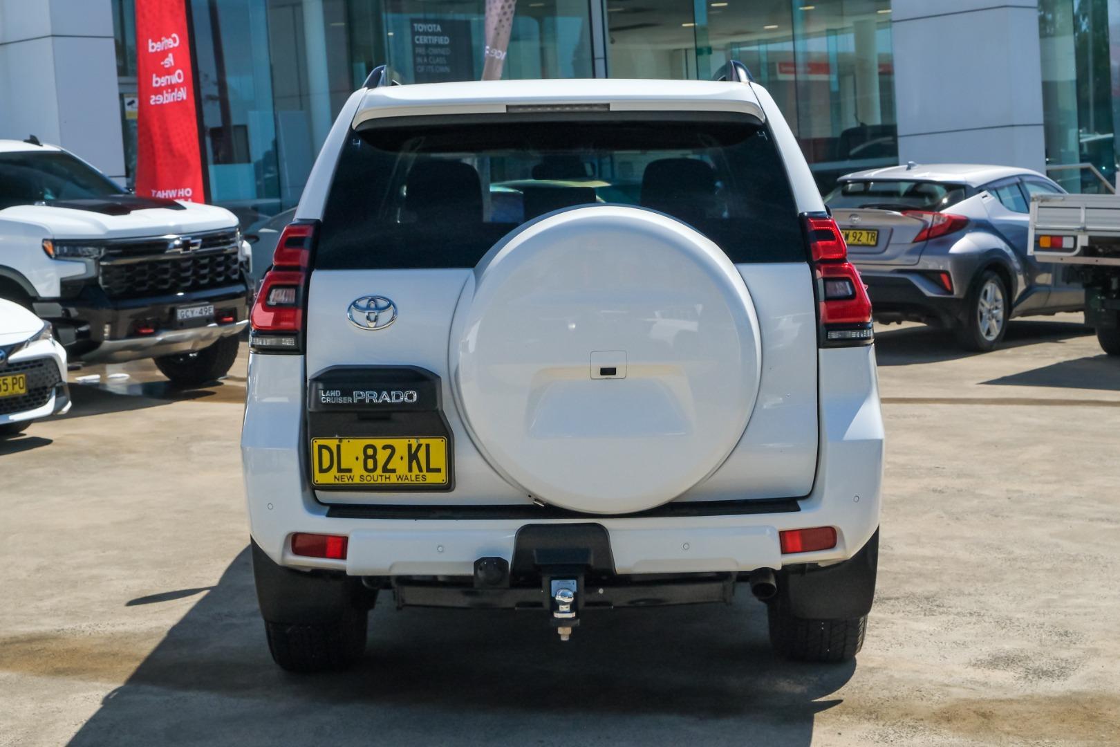 2019 Toyota Landcruiser Prado GXL in White