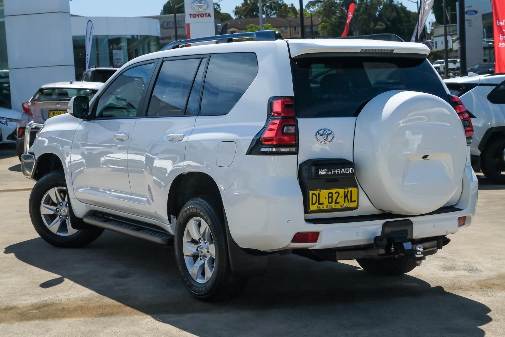 2019 Toyota Landcruiser Prado GXL in White