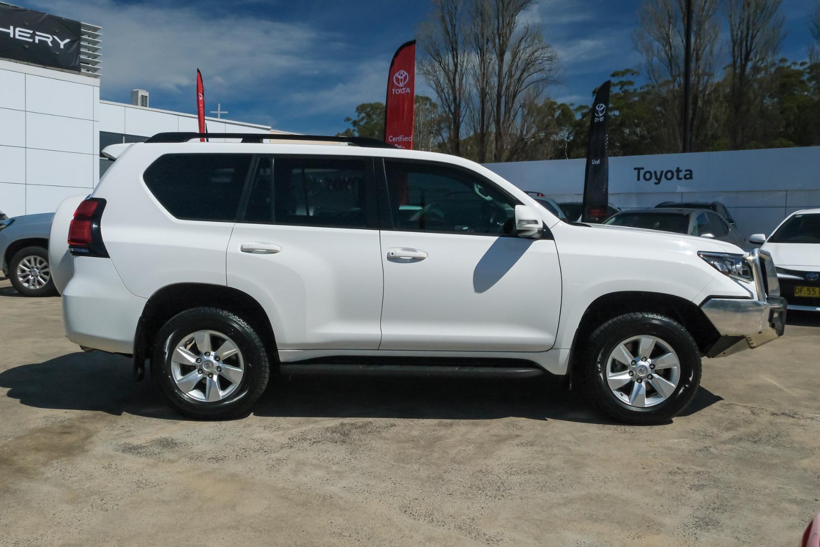 2019 Toyota Landcruiser Prado GXL in White