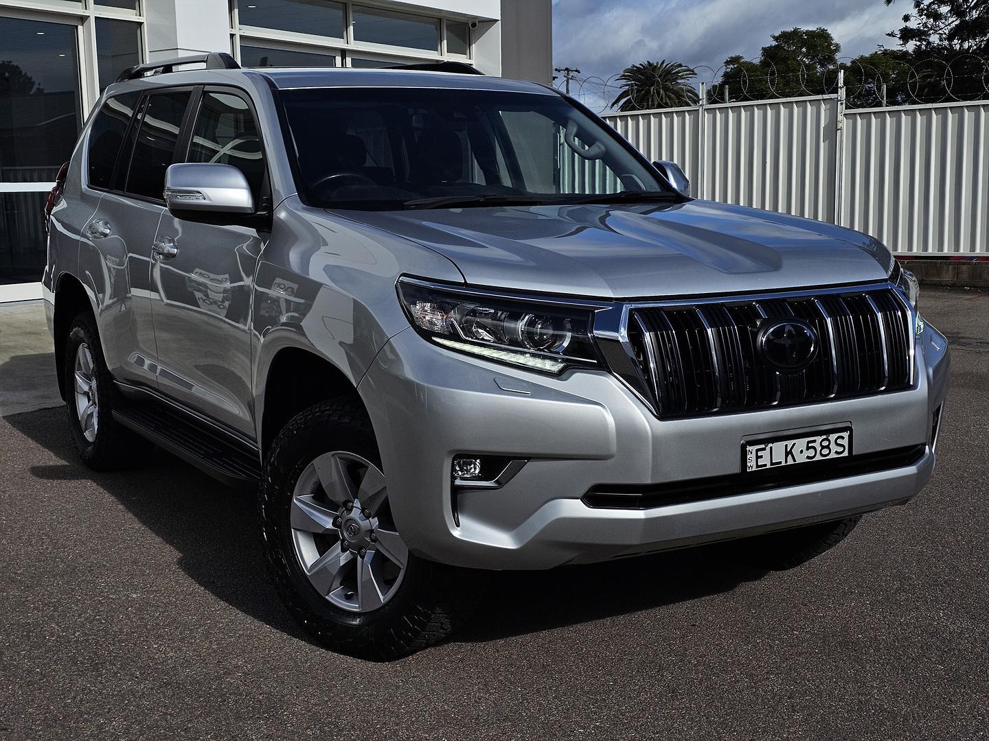 2020 Toyota Landcruiser Prado GXL in Silver