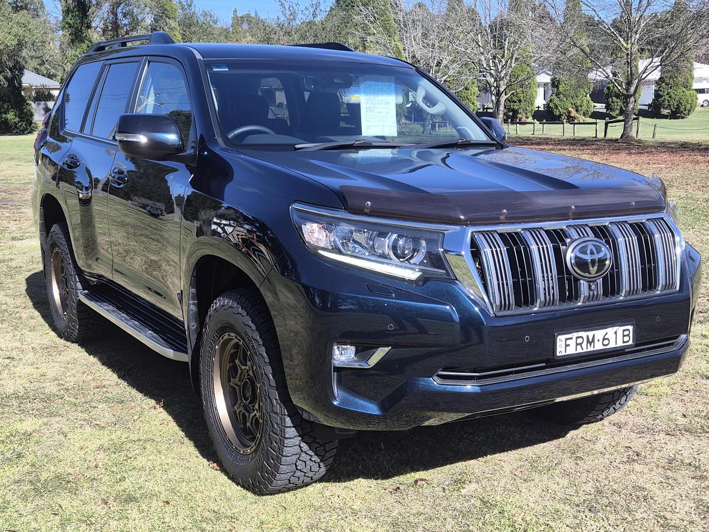 2021 Toyota Landcruiser Prado VX in Blue