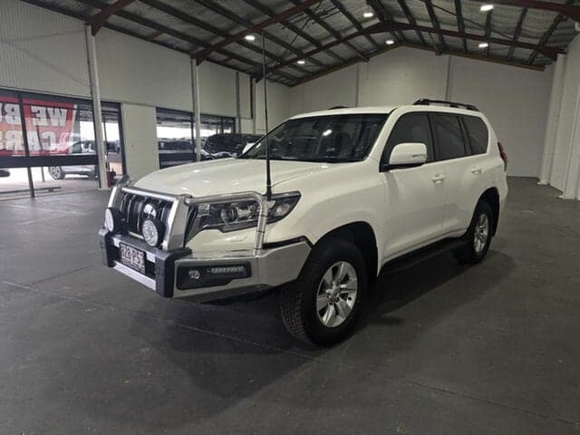 2021 Toyota Landcruiser Prado GXL in White