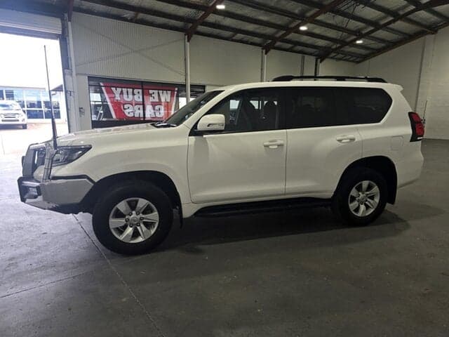 2021 Toyota Landcruiser Prado GXL in White