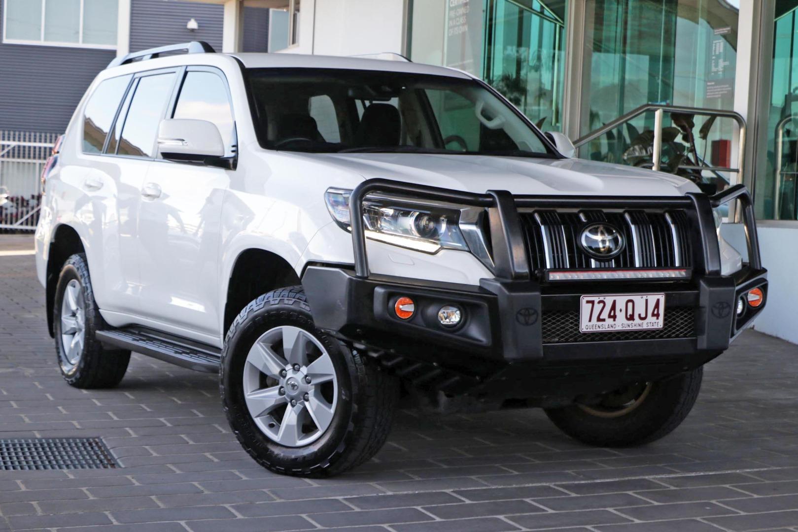 2022 Toyota Landcruiser Prado GXL in White