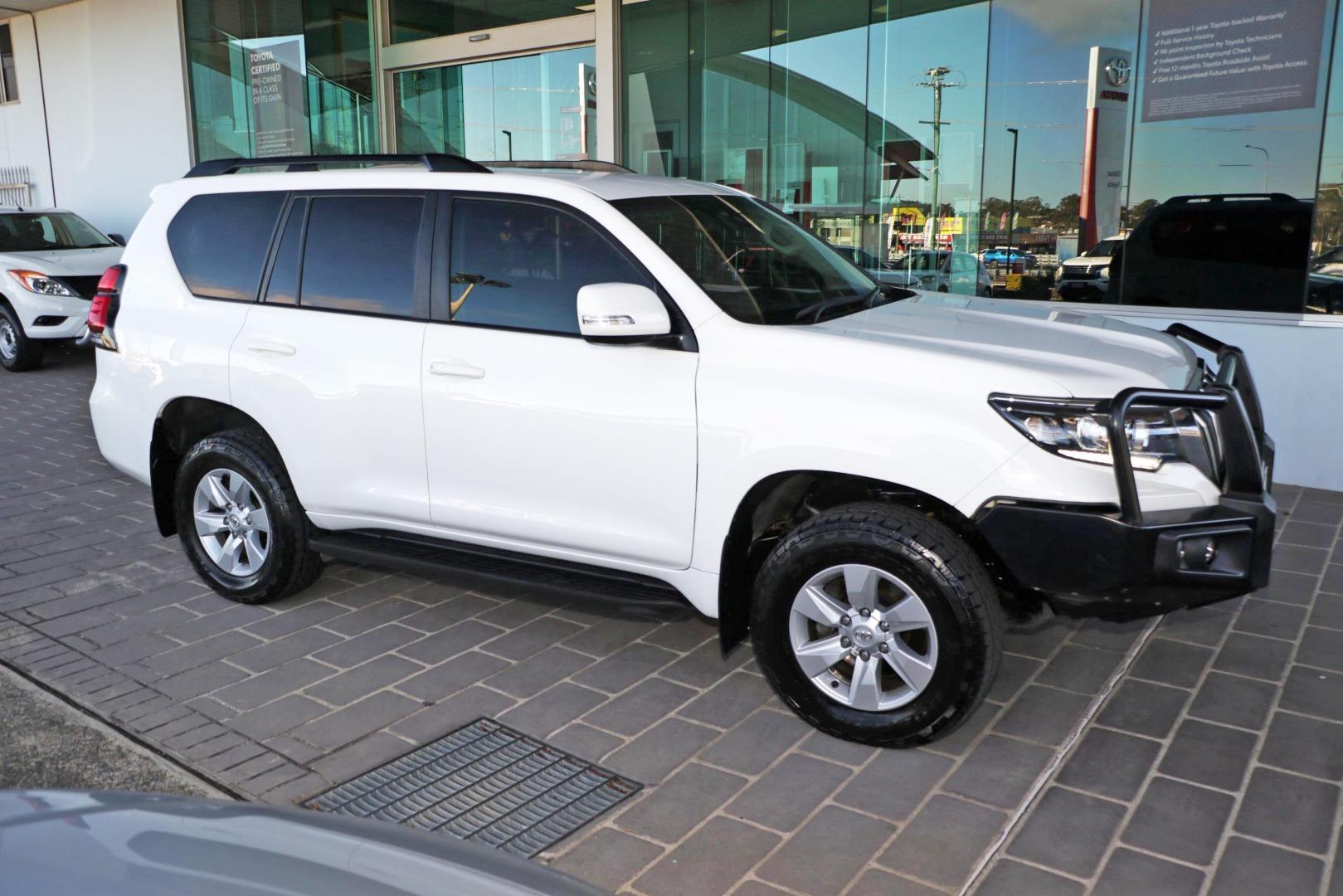 2022 Toyota Landcruiser Prado GXL in White