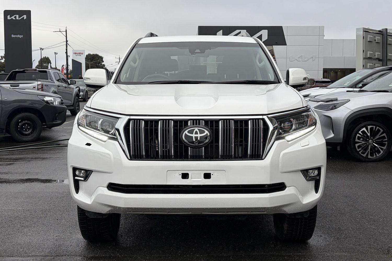 2022 Toyota Landcruiser Prado GXL in White