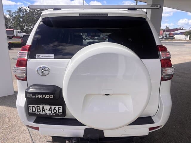 2015 Toyota Landcruiser Prado GXL in White