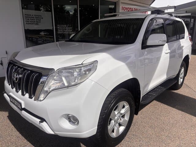 2015 Toyota Landcruiser Prado GXL in White
