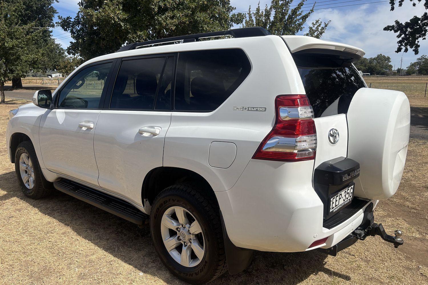 2016 Toyota Landcruiser Prado GXL in White