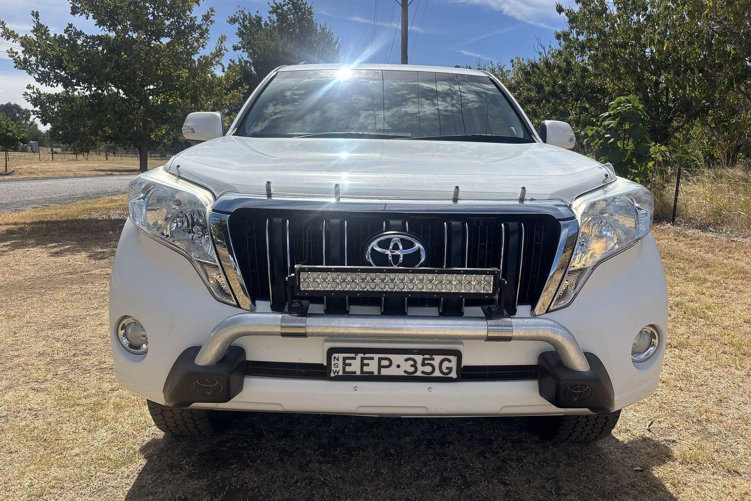 2016 Toyota Landcruiser Prado GXL in White
