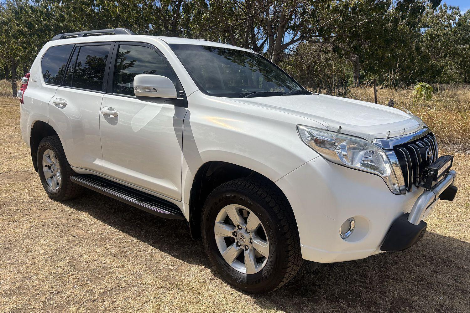2016 Toyota Landcruiser Prado GXL in White