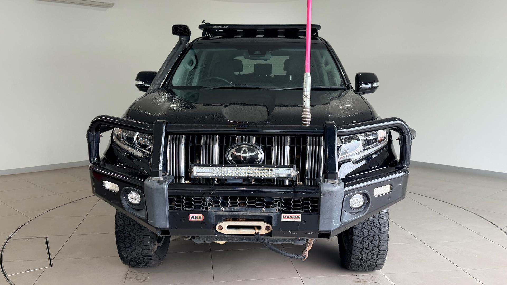 2018 Toyota Landcruiser Prado VX in Black