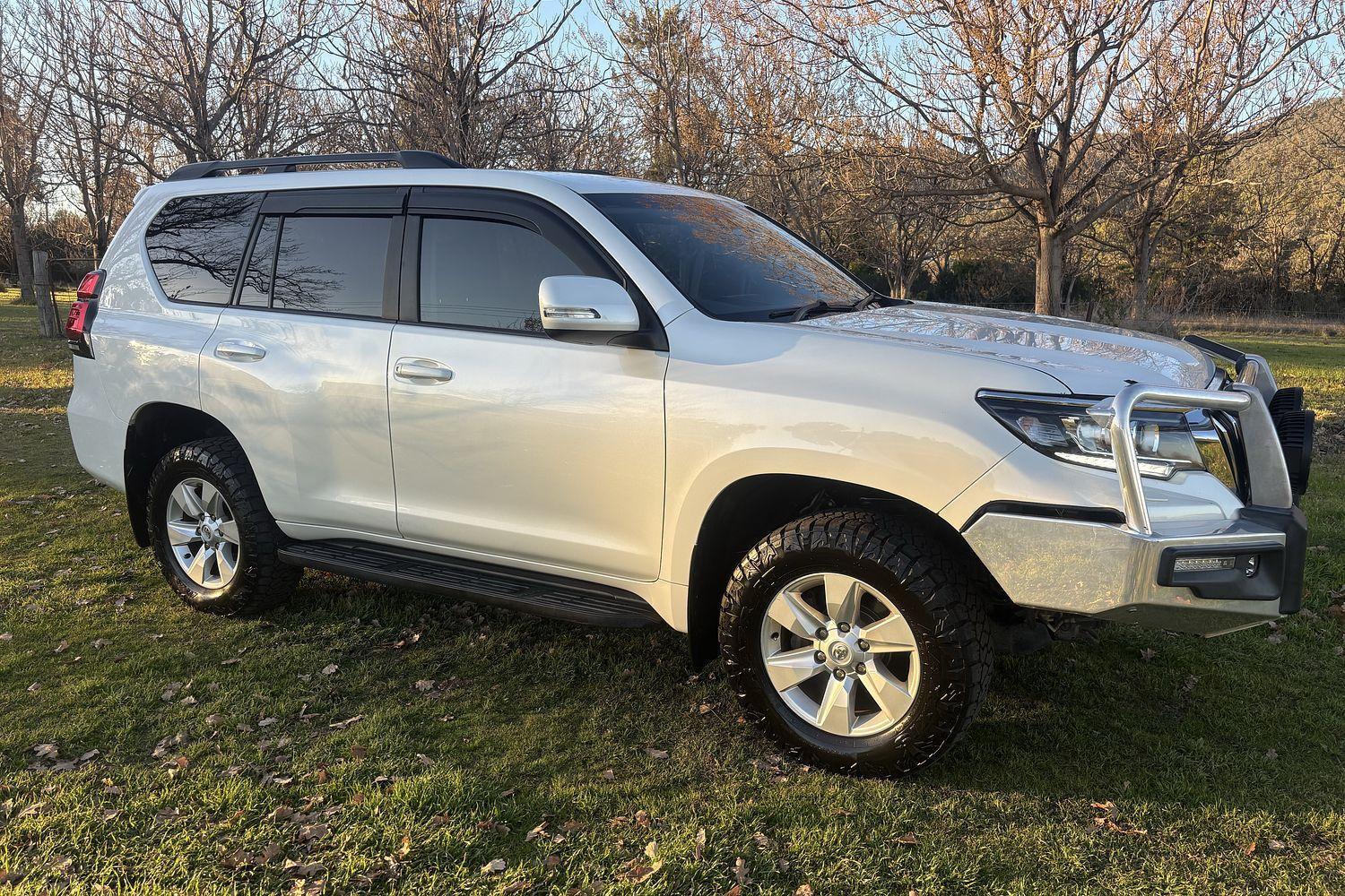 2018 Toyota Landcruiser Prado GXL in White