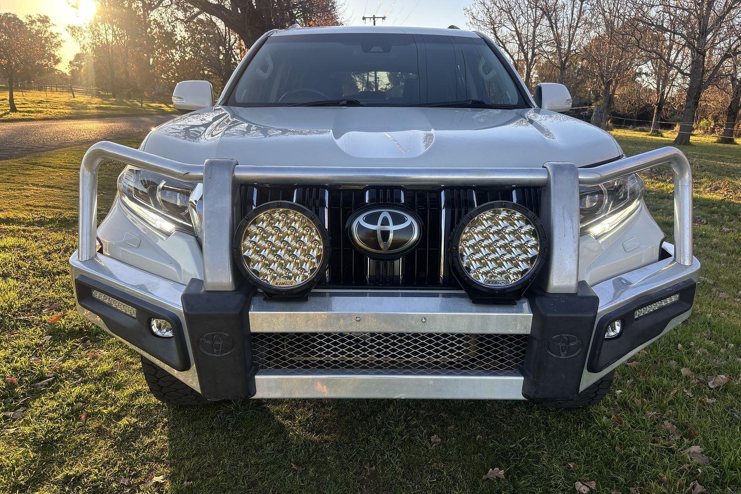 2018 Toyota Landcruiser Prado GXL in White