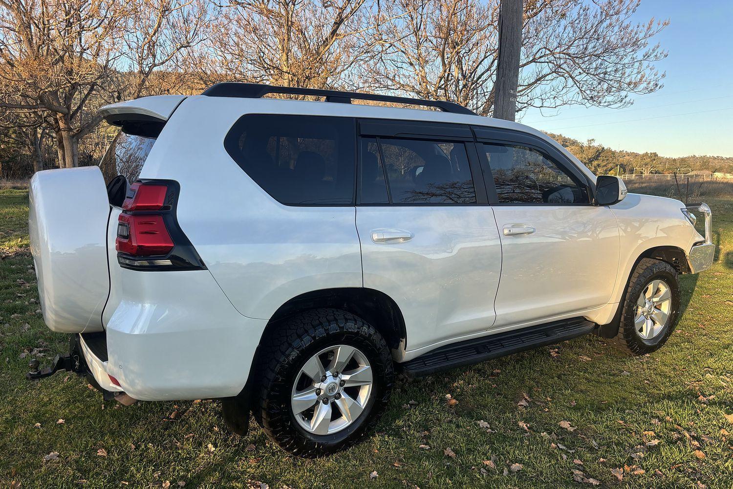 2018 Toyota Landcruiser Prado GXL in White