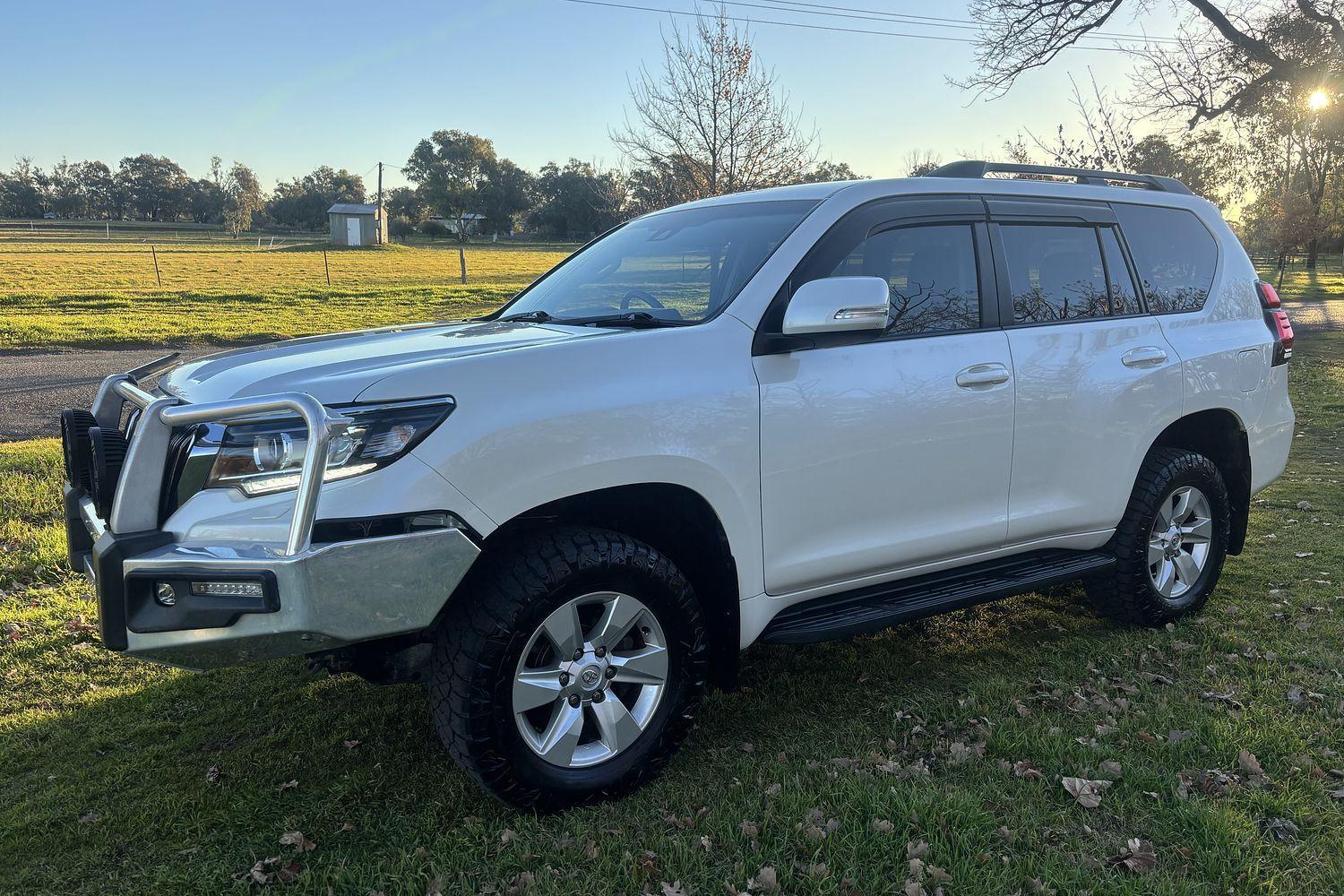 2018 Toyota Landcruiser Prado GXL in White