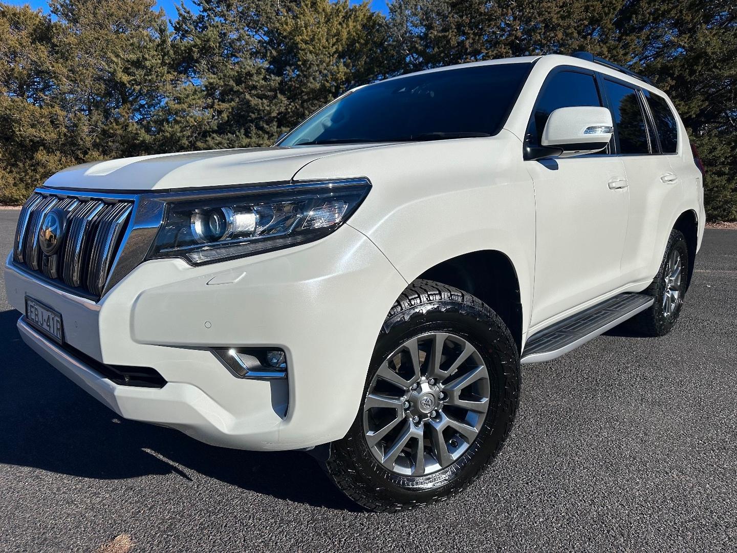 2019 Toyota Landcruiser Prado Kakadu in White