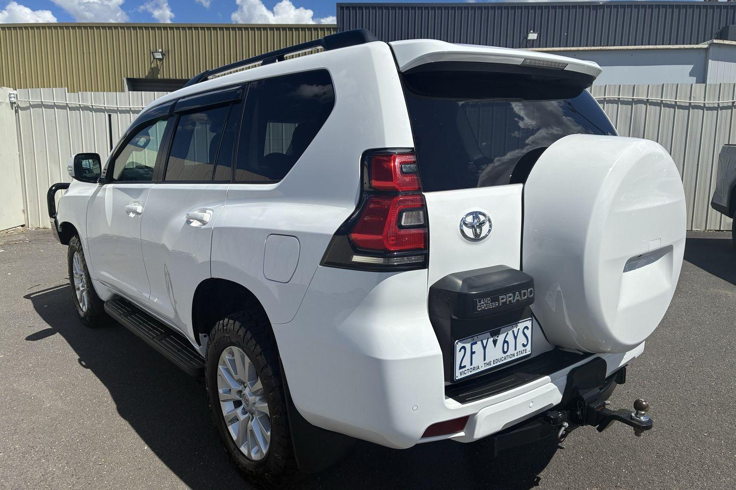 2019 Toyota Landcruiser Prado GXL in White