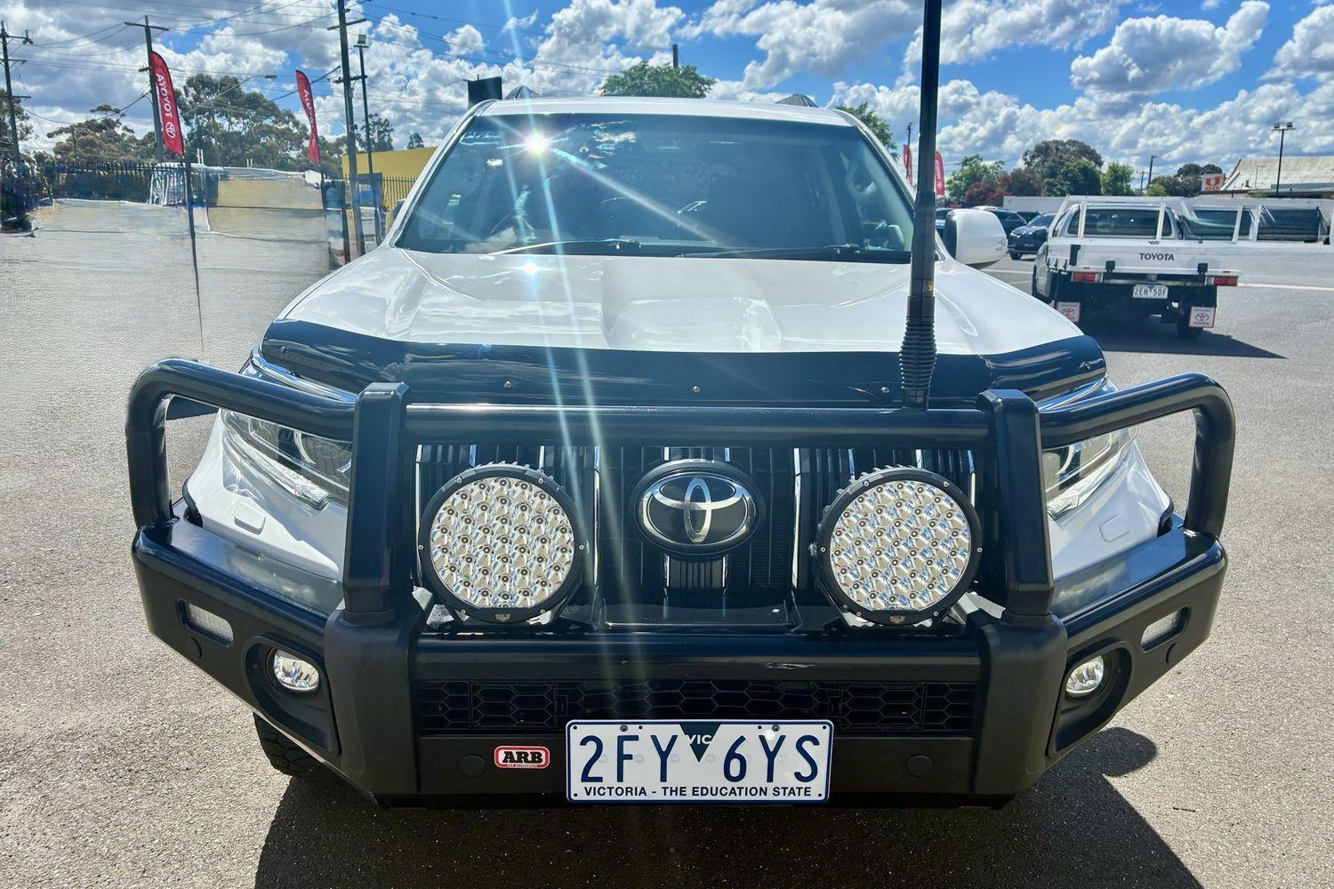 2019 Toyota Landcruiser Prado GXL in White