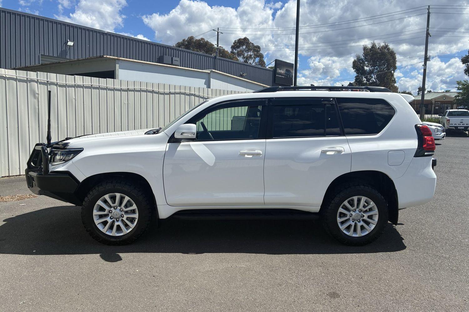 2019 Toyota Landcruiser Prado GXL in White