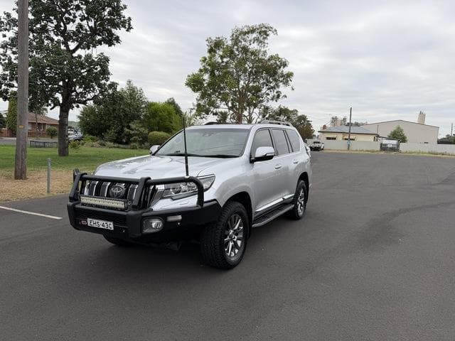 2020 Toyota Landcruiser Prado Kakadu in Silver