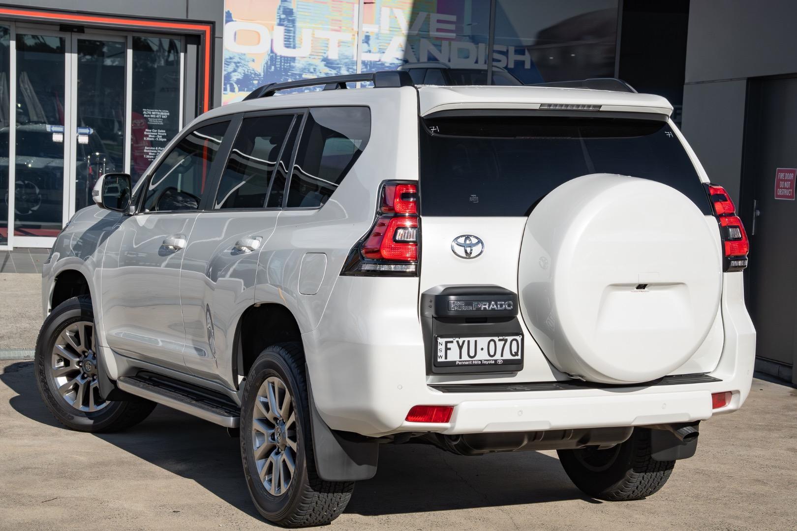 2021 Toyota Landcruiser Prado VX in White