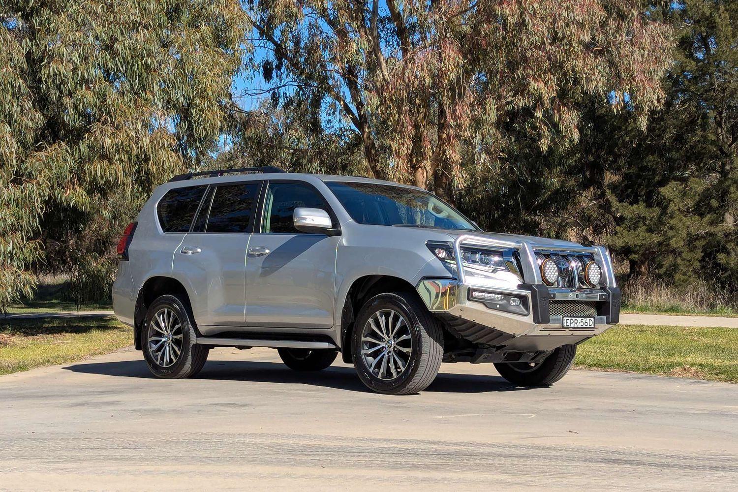 2021 Toyota Landcruiser Prado Kakadu in Silver