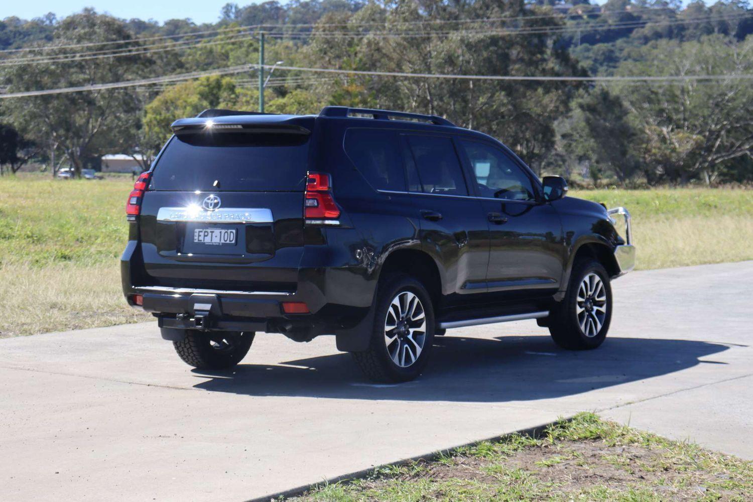 2021 Toyota Landcruiser Prado VX in Black