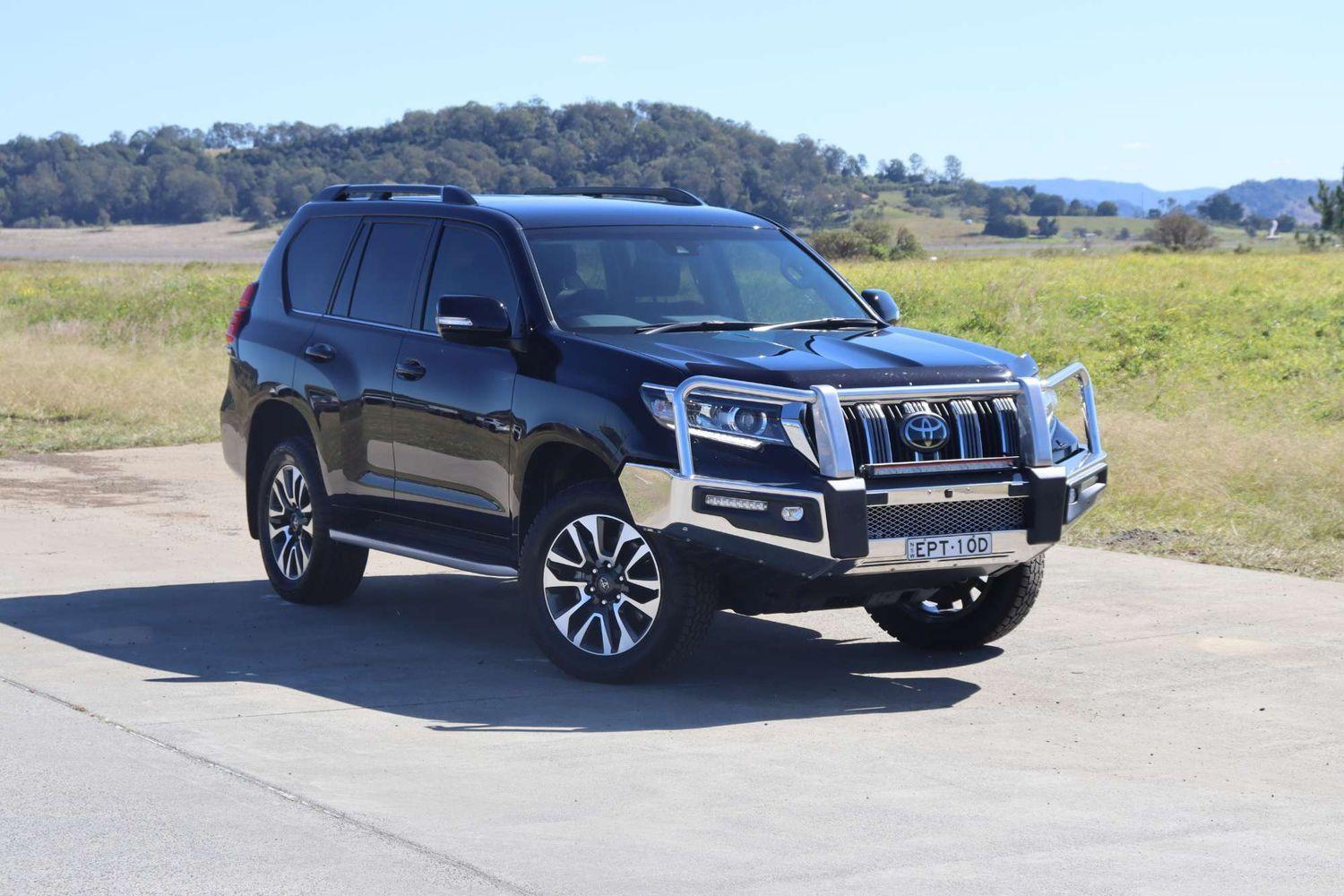 2021 Toyota Landcruiser Prado VX in Black