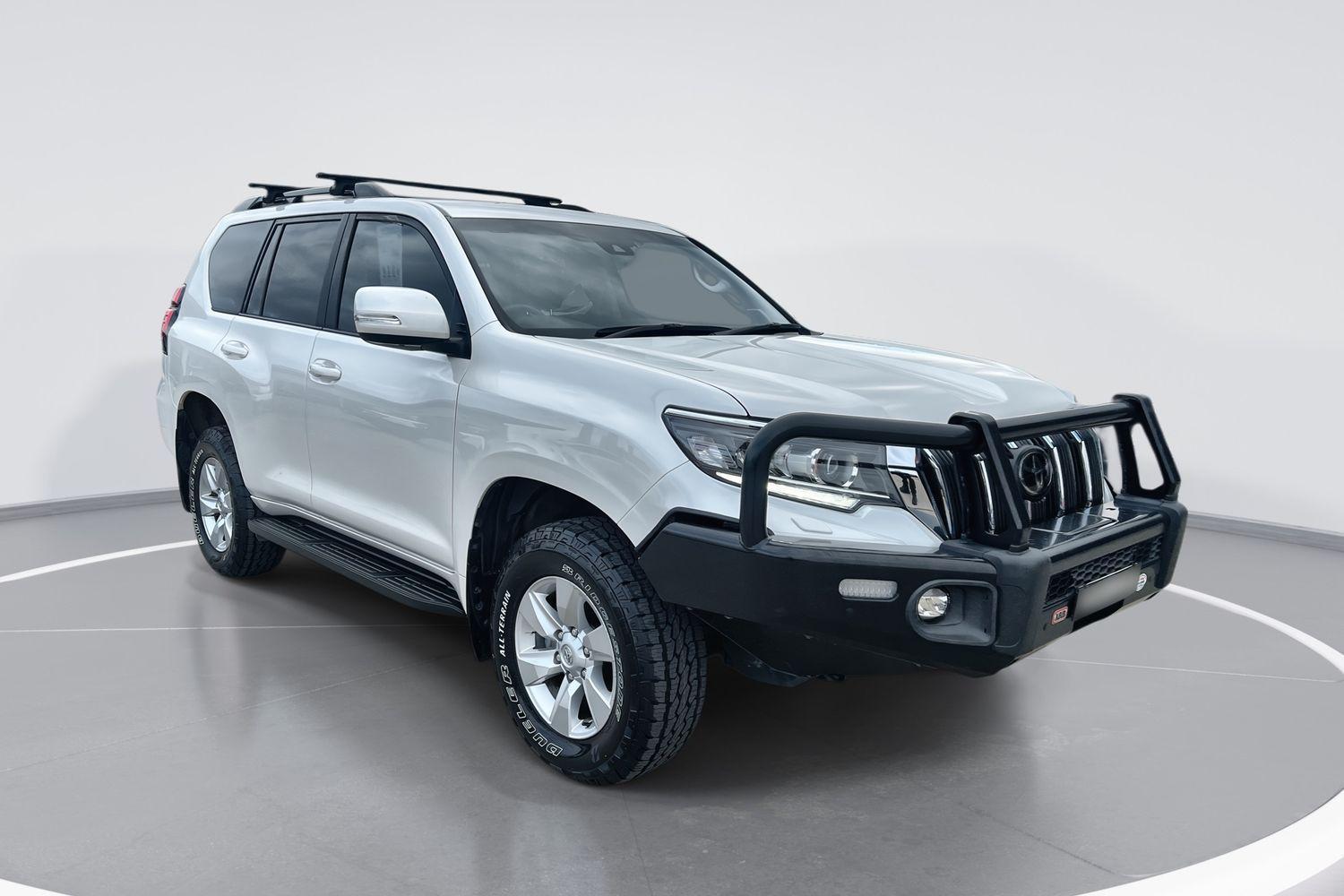 2022 Toyota Landcruiser Prado GXL in White